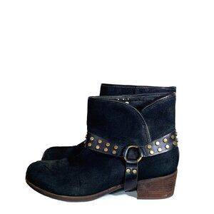 UGG Darling Moto Genuine Suede Ankle Boots